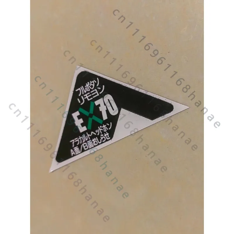 Handmade Housing Sticker For Sony WM-EX70 Cassette Walkman Excellent Strong Self-Adhesive DIY Reproduction Restoration Parts