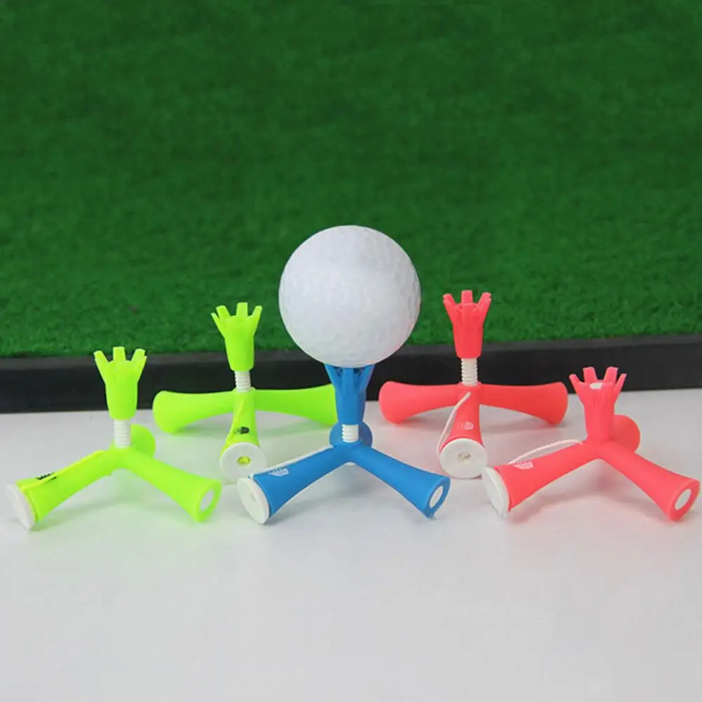 High-quality Anti-flying Tripod Golf Tee Mini Golf Ball Stand Anti-flying Tripod Golf Tee for Practicing