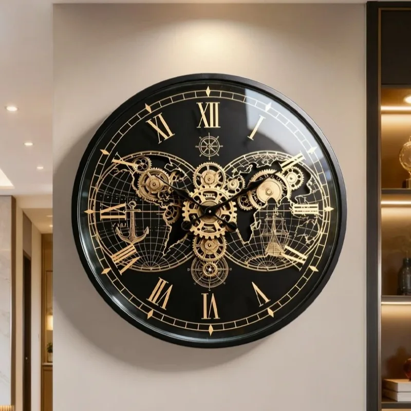 

Luxury Art Nordic Kitchen Wall Clock Minimalist Modern Design Decor Wall Clock Aesthetic Living Room Home Room Decoration