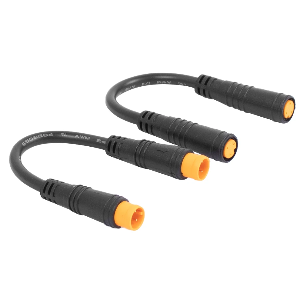 3-polige Sensor-Daumengaszüge für Elektrofahrräder, männlich, männlich/weiblich, wasserdicht, universelle E-Bike-Anschlüsse, Teile – Detail 7