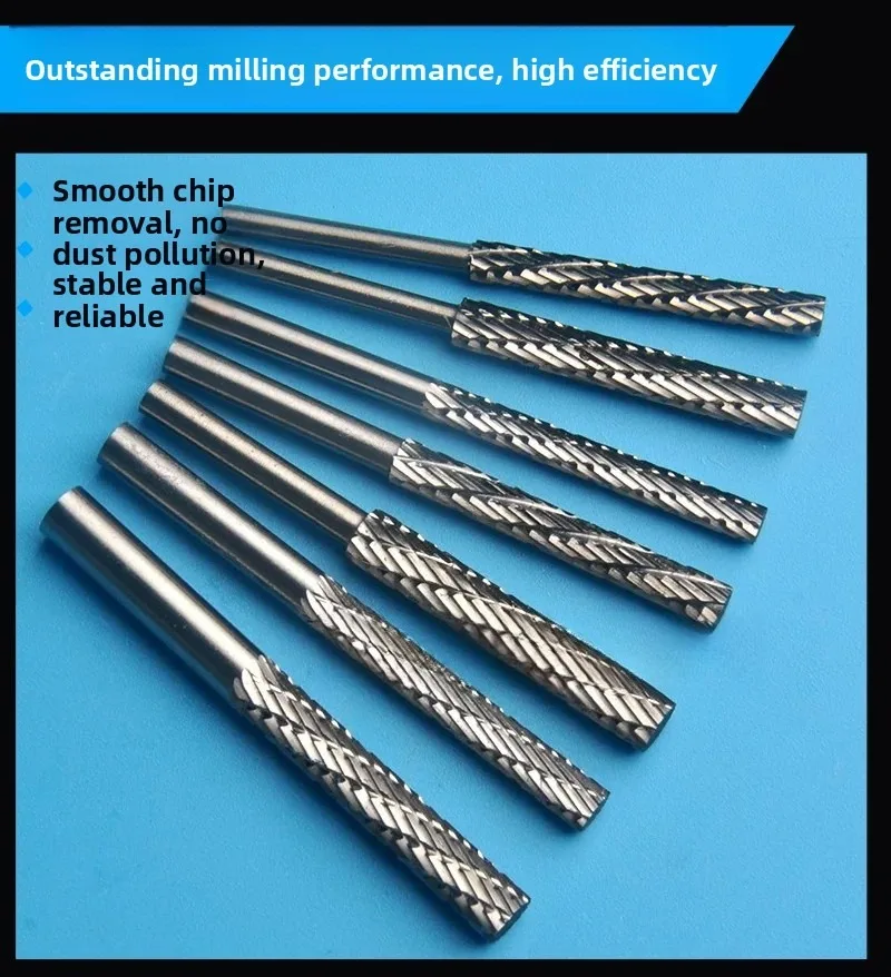 Metal Grinding Rod/Drill Inner Hole Grinding Stick/Hole Grinding Bit/Wood Polishing Tool/Electric Extended File for Rotary Tools