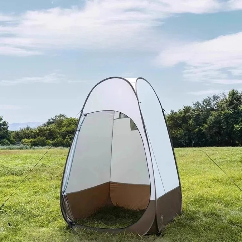 

1pc 120*120*190cm Outdoor Tent with Mesh, Mobile Shower, Toilet, Outdoor Fishing, Changing Clothes, Camping Tent