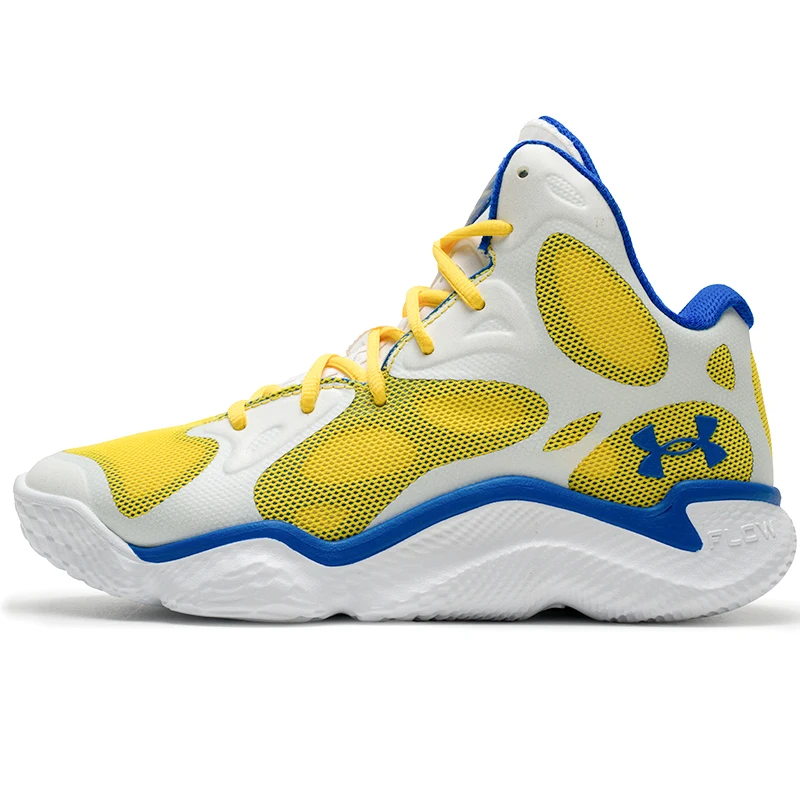 

Under Armour Men's and Women's Shoes, Sports Shoes for Competition and Training, Practical Cushioning, Wear-Resistant, Breathable Basketball Shoes 3026640-100