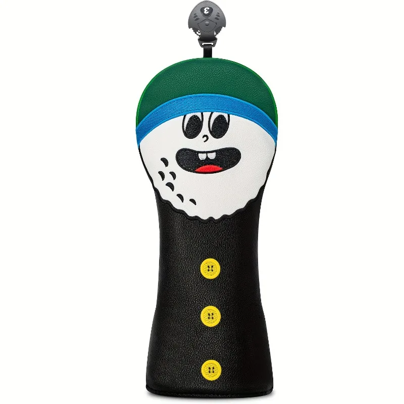 Couvre-tête de club de golf de style Bean Ball Design, couvre-tête de golf – Convient aux amateurs de plein air masculins et féminins, durable