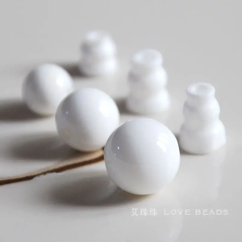 Natual Tridacna Three Holes Beads Tibet Ghuru Guru DIY For Women Jewelry Making