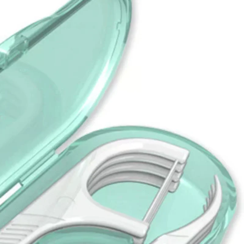 

10-упаковка в штучной упаковке, портативная дорожная посылка, одноразовая сверхтонкая зубочистка, коробка для хранения зубной нити, уход за полостью рта