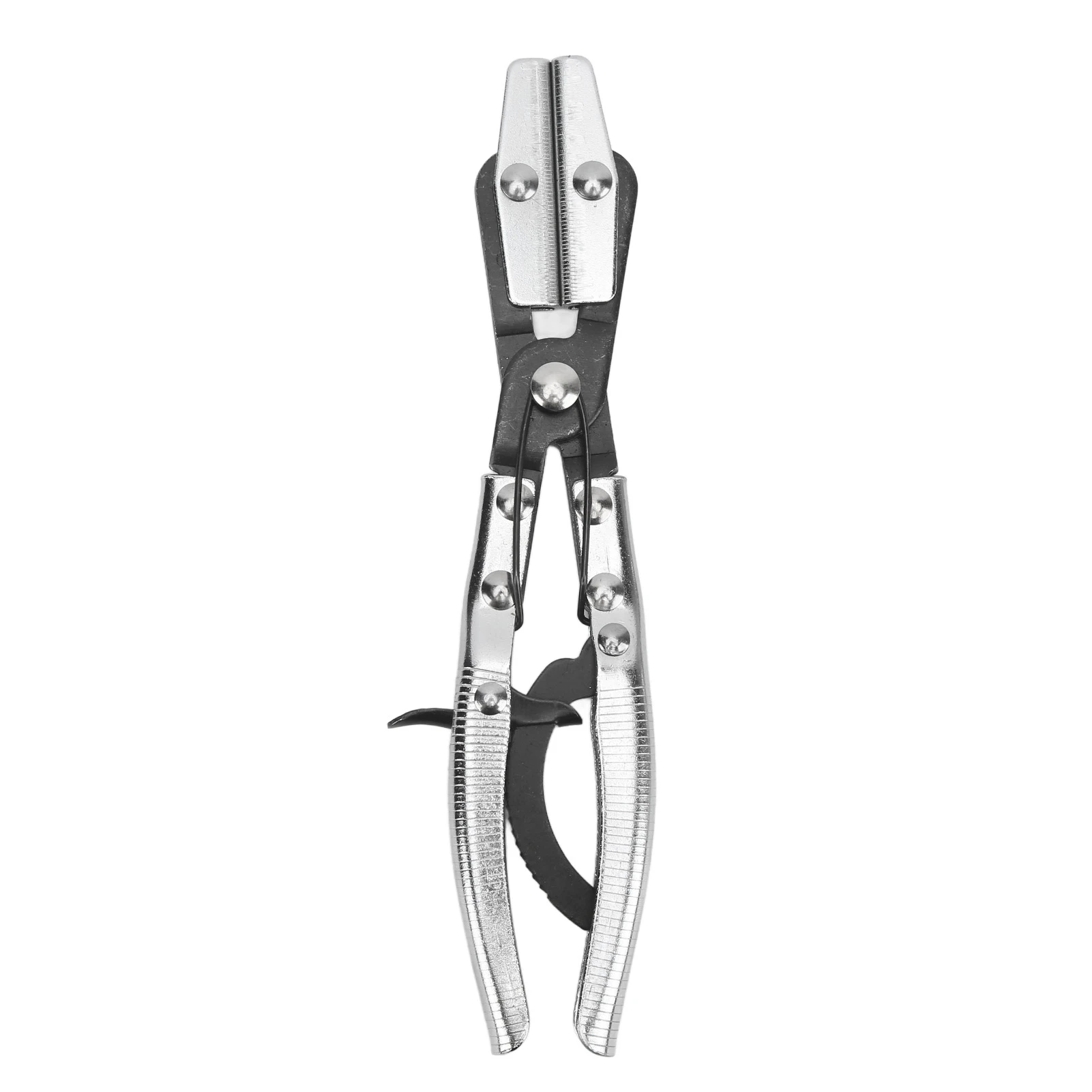 Hose Pinch Off Plier Ratcheting Jaws Swiveling Universal for Automobile Radiator Brake Coolant Pipes