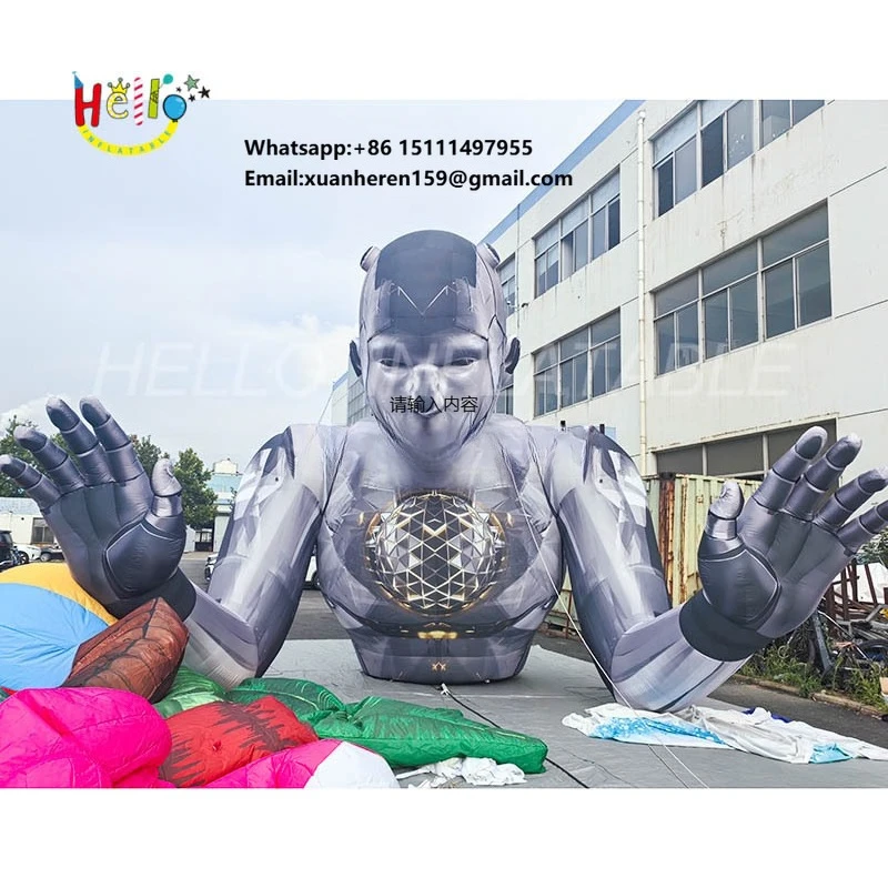Giant Inflatable Robot Balloon Futuristic Decoration for Party Advertising Events