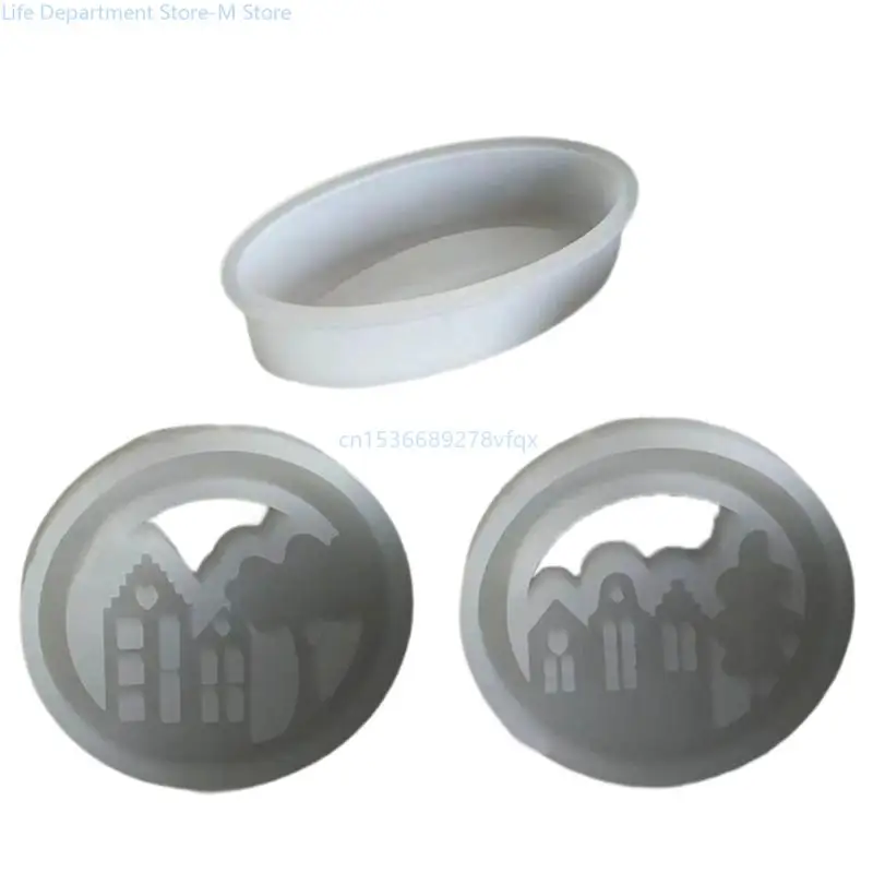 

Wreath House Resins Molds Wreath House Silicones Molds for Desk Decorations