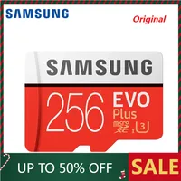 100%SAMSUNG TF SD 512GB 256G 128G 32GB Cards Trans Flash Microsd Memory Card Micro SD 64GB SDHC SDXC Grade EVO+ Class 10 UHS tf