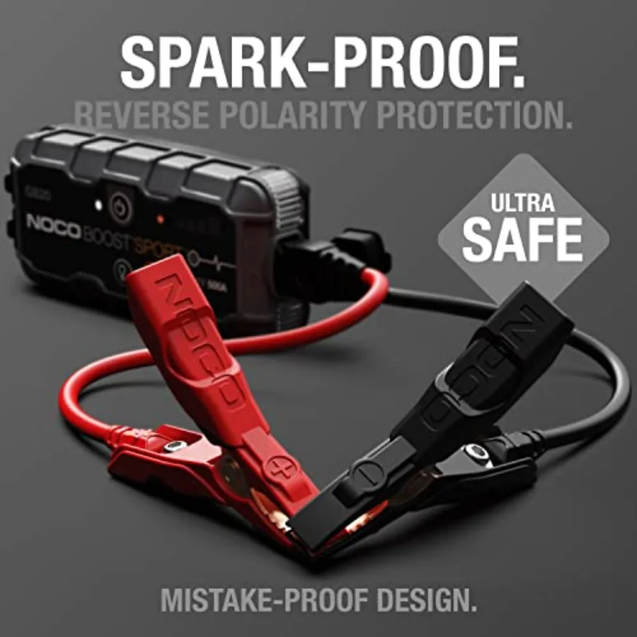 Boost GB20: 500A UltraSafe Jump Starter 12V بطارية ليثيوم معززة صندوق الانتقال المحمول مع بنك الطاقة المدمج والطائر C #3