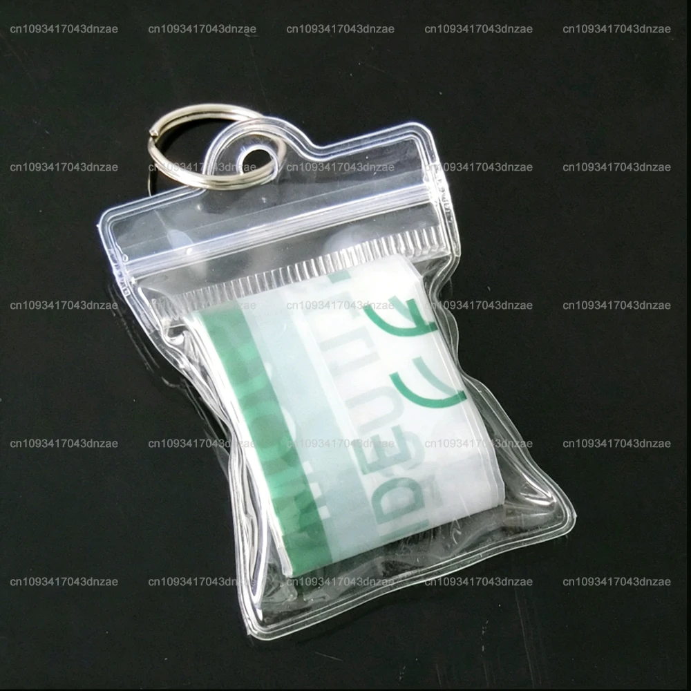 1/3/5/10PCS Portable Waterproof Package CPR Mask With Keychain For First Aid Heart Rescue Recovery Breathing Resuscitator Mask