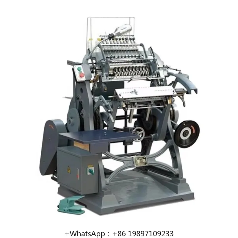 Automatic Small Thread Book Sewing Machine Exercise Book Thread Hard Cover Binding Machine