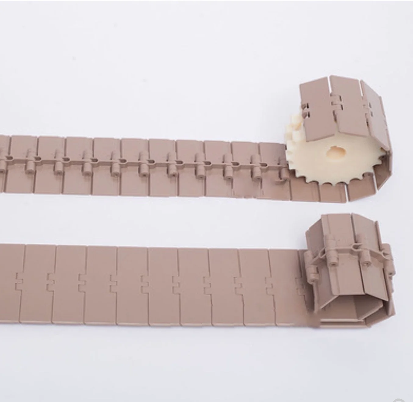 1Meters 820-K600 Width:152.4mm Flat Top POM Chain Plate Line Plastic Conveyor Belt Straight Single Hinge