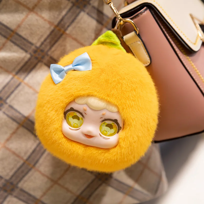 15 cm Macaron-Farbe, Obst-Geldbörse, niedliches Vinyl-Gesicht, Plüschtiere, Avocado, Zitrone, Orange, Anhänger, Geschenk für Tierbegeisterte, Kinder, Hängetasche