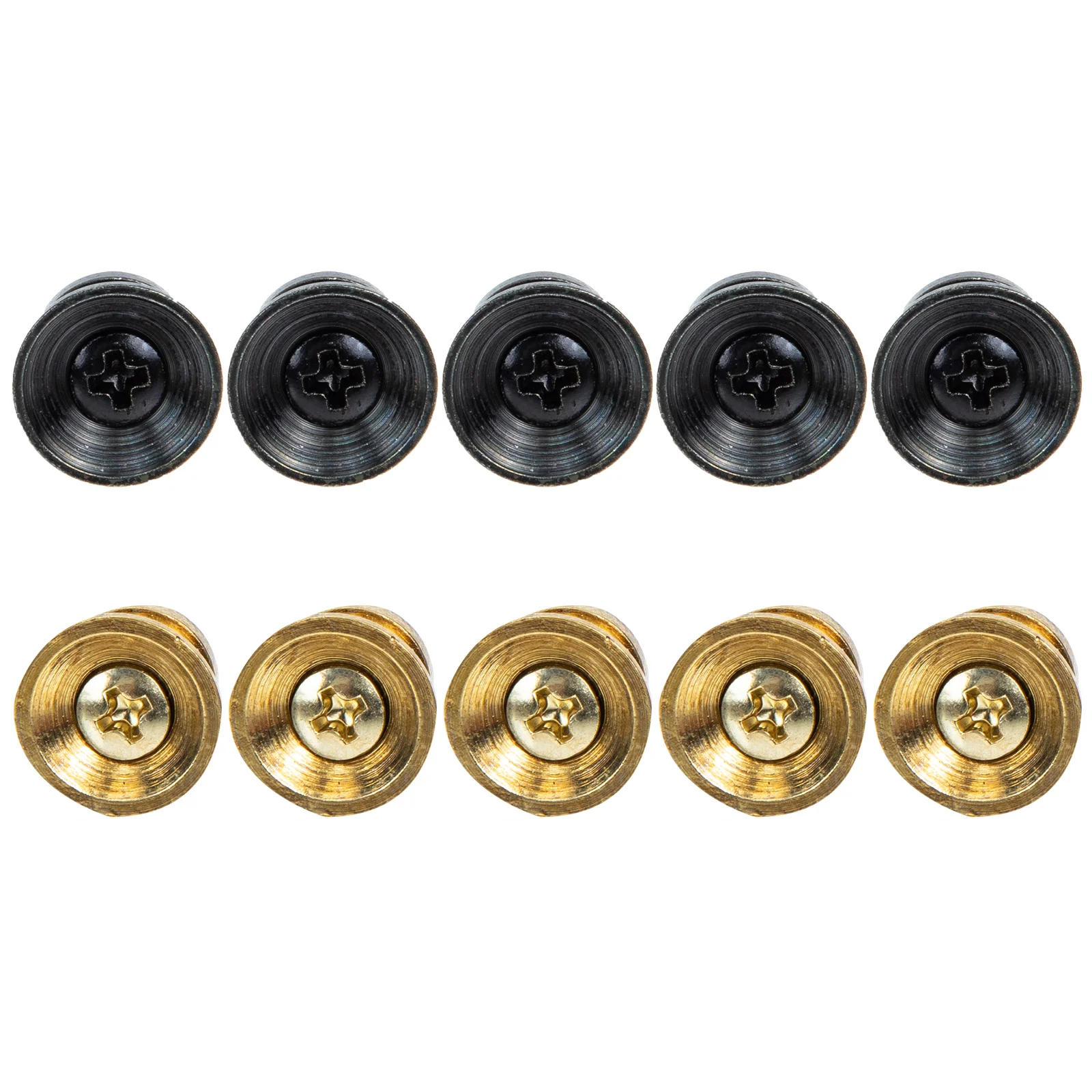 

10Pcs Guitar Strap Buttons Metal Lock Nails Anti-Slip Buckle for Guitar Bass Acoustic Electric Instrument Accessory