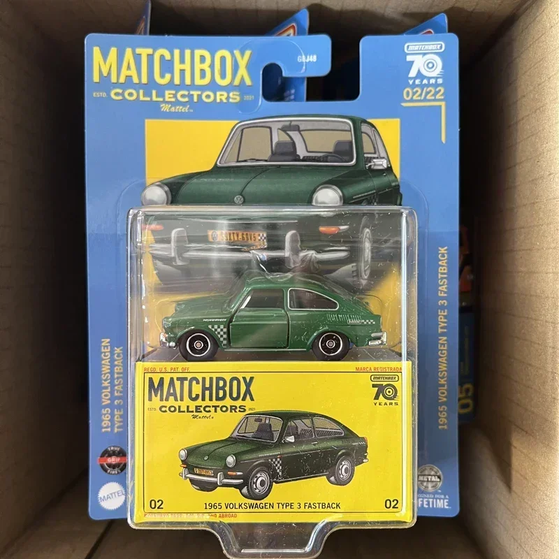 Original Mattel Matchbox Collectors Car 70th Anniversary Edition Freightliner Truck Datsun Vehicles Toys for Boys Birthday Gift