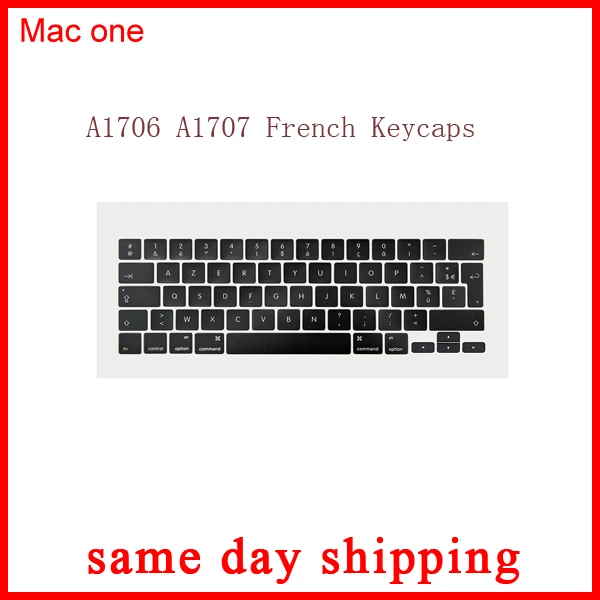 New US UK Spain Italy French Germany Russian Japanese Arabic Keyboard Cap for Apple Macbook 13'' 15'' A1706 A1707 2016 2017