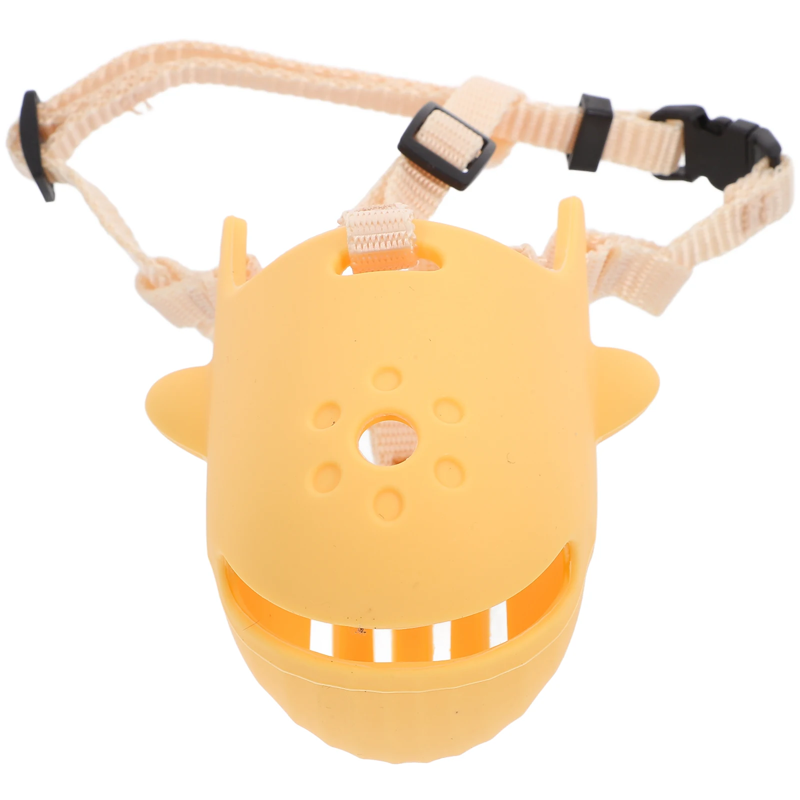 

Dog Muzzle Reusable Anti-Biting Breathable No Barking For Large Medium Dogs Soft Plastic Mouth Cover Pet Training Grooming
