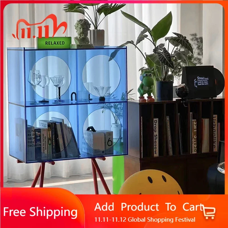 

Show Acrylic Living Room Cabinets Decor Shelf Librero Coffee Living Room Cabinets Luxury Perfume Replica Vitrina Salon Furniture