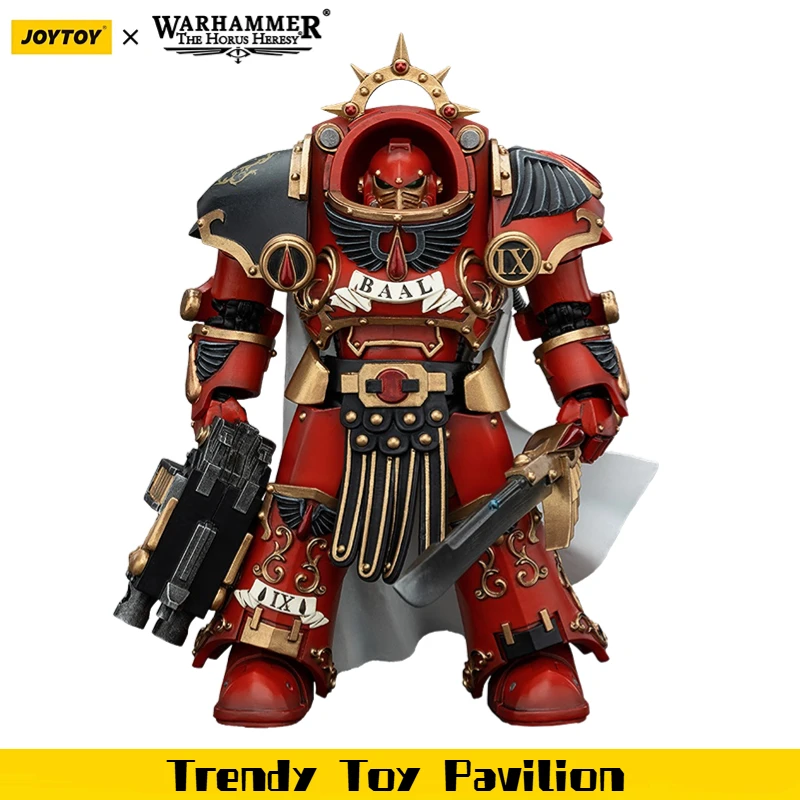 

【JOYTOY】Warhammer 40K 1/18 Action Figure Blood Angels Legion Praetor in Tartaros Terminator Armour Collection Toys