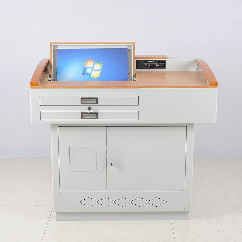 

Multimedia podium Lecture podium Flip table Lecture table Classroom School Teacher