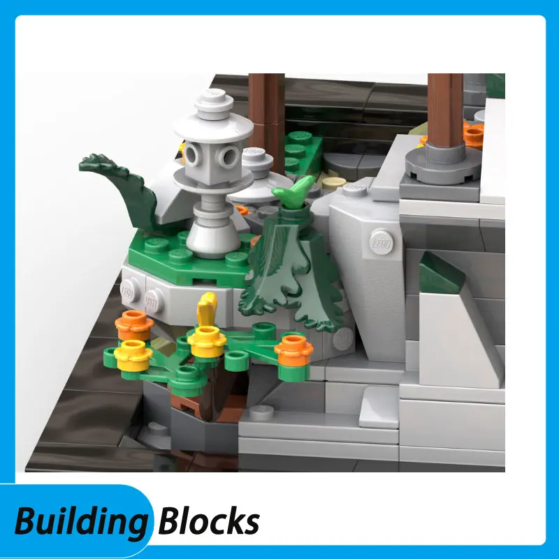 

MOC-216896 1155 шт. Замок, сборка мелких частиц, строительный блок, замок, 3D модель здания, игрушка