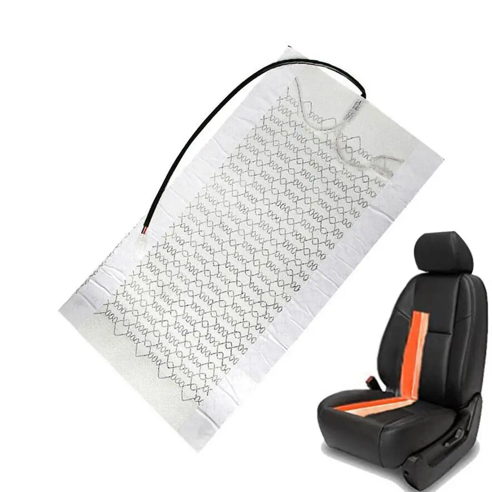 1pc Universal 12V Car Seat Heater Carbon Fiber Heating Safety Winter Heating Heater Seat Cushion Accessories Heater Car Se L9J6