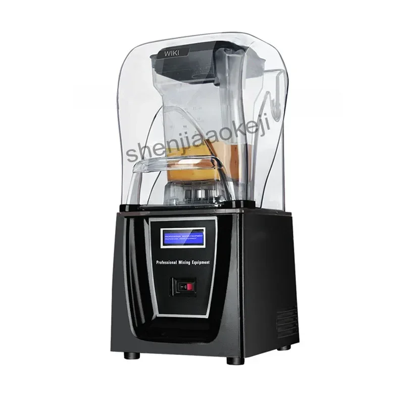 Commercial Blender Professional Mixer fruit Juicer Food Processor With Blade Food Grinder 220v 1800w