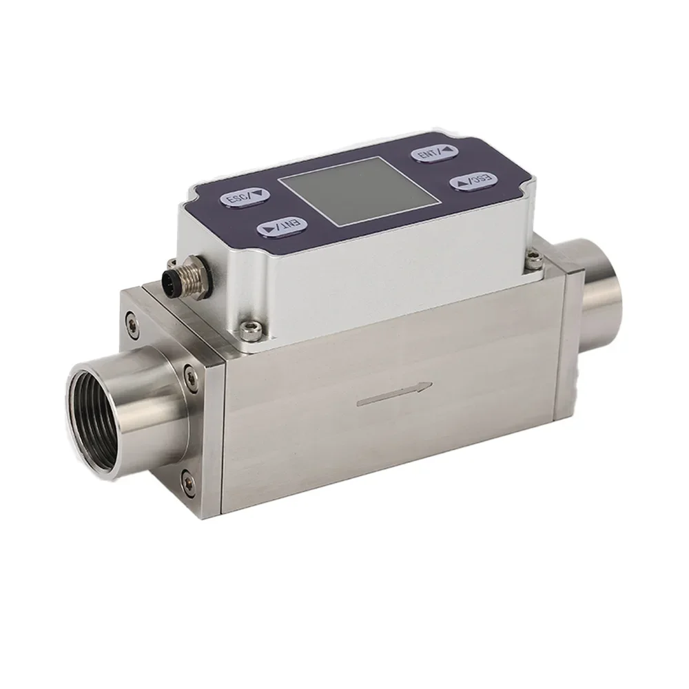 

JuGuan Micro-Reaction Devices Gas C4h8 Co2 Mass Flow Meter Variable Area Air Gas Thermal Gas Mass Flow Meters