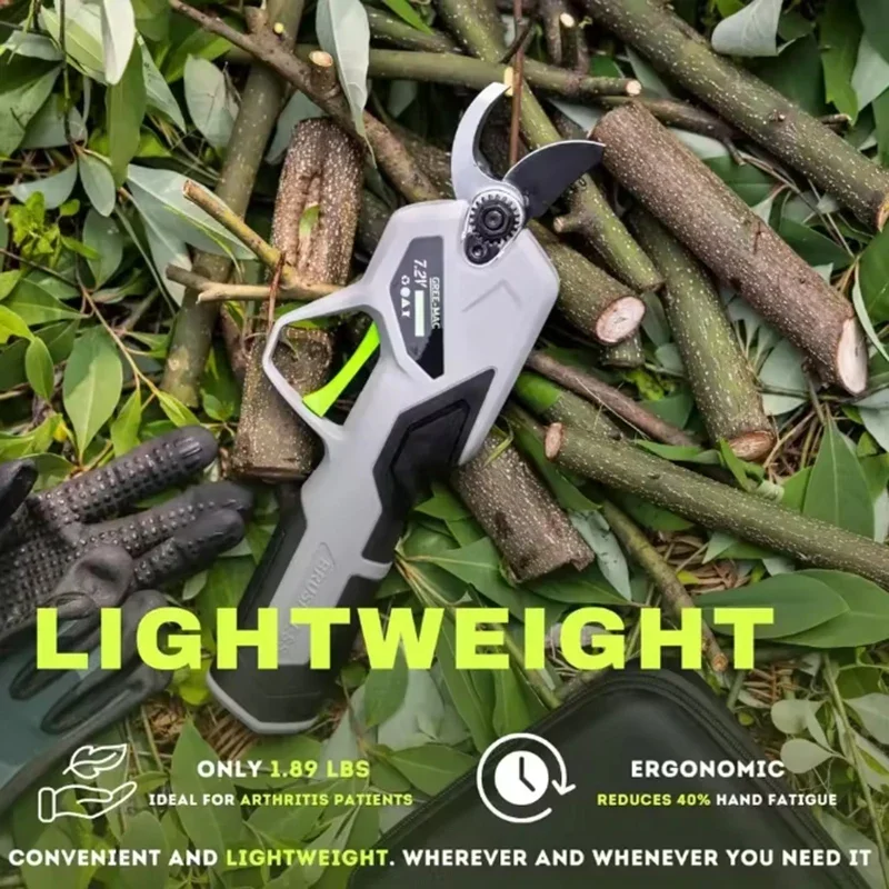 Garden Electric Pruning Shears Hand Tools Battery Pruning Scissors for Gardening Professional Gardening Tool and Accessories