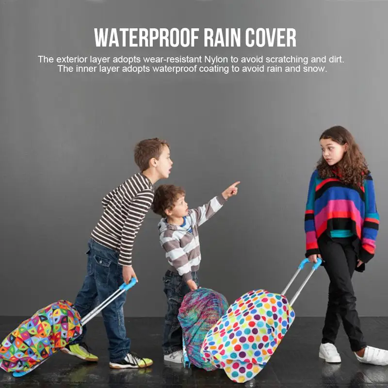 Ajustável à prova ddustágua dustproof mochila capa de chuva caso capa de ombro capa de chuva proteger acampamento ao ar livre caminhadas