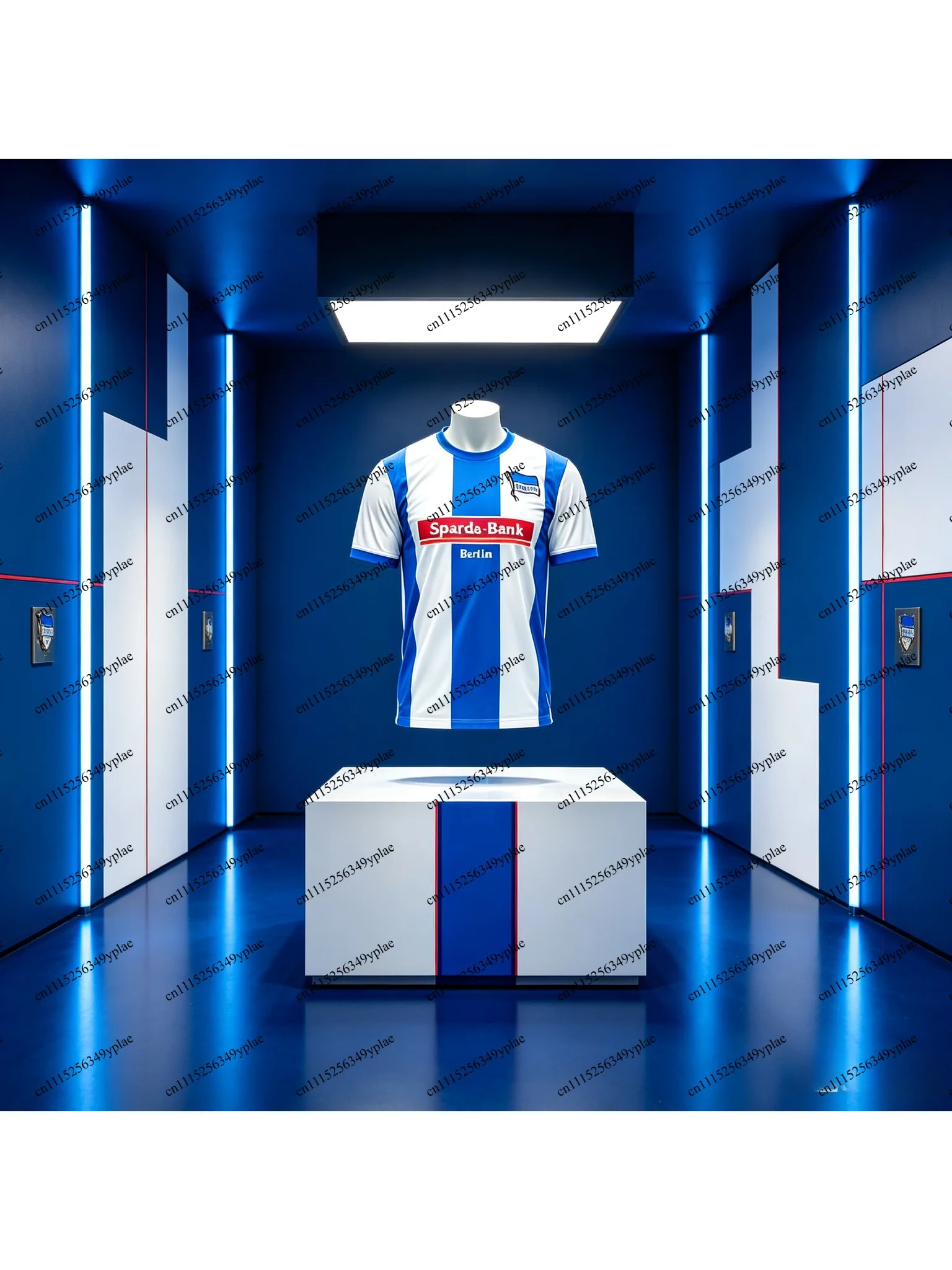 2026-27 Neues Deutschland Erwachsene Kinder Sport Hertha BSC Fußball Heim- und Auswärtstrikot Herren Damen Atmungsaktives Schnelltrocknendes Familien-Fan-T-Shirt