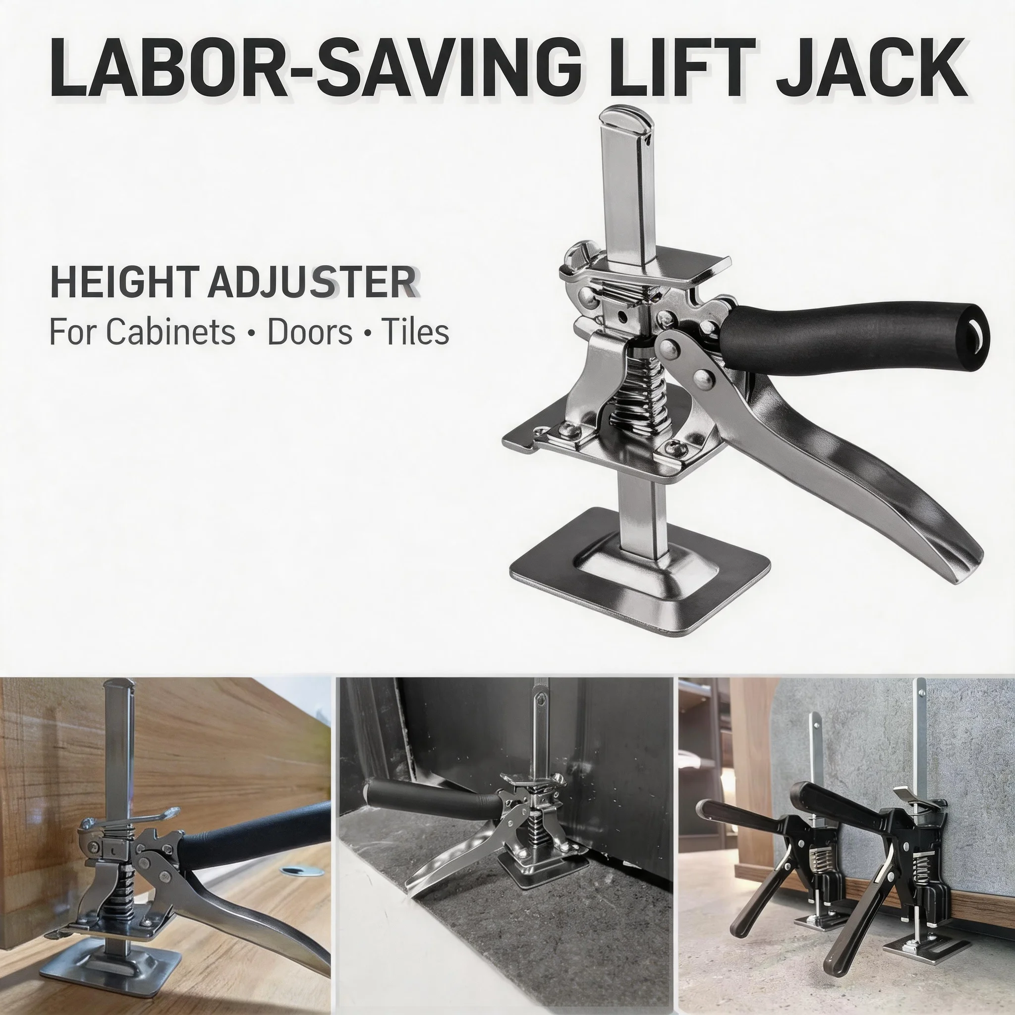 1PCS/2PCS Multifunctional Lifting Jack Tool Labor-Saving Arm Drywall Door Panel Cabinet Board Lifter Tile Height Adjuster