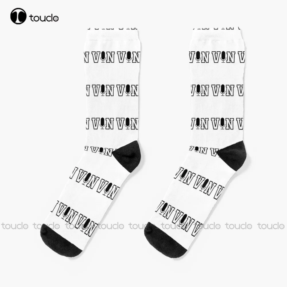 Vin Scully Socks Funny Socks For Women 360° Digital Print Custom Gift Christmas New Year Gift Creative Funny Socks Halloween New