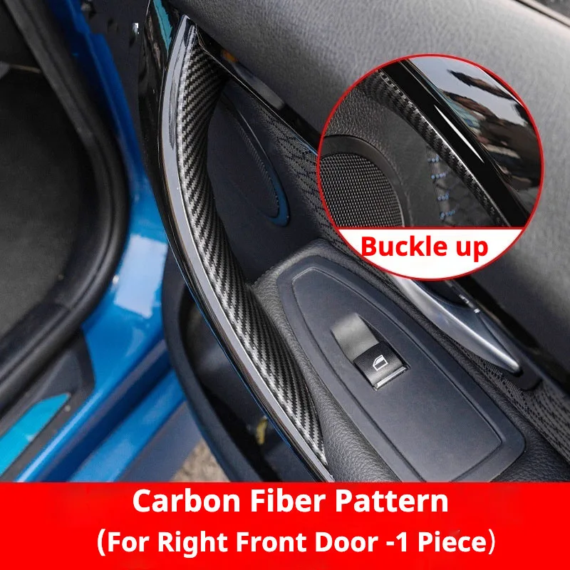 Auto-interieur Deurgrepen Voor BMW F30 F31 F32 F34 F36 F80 F82 3 4 Serie 3GT ABS Binnendeur Handvat Pull Beschermhoes