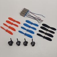 16PCS 4D-V8 Mini Drone 4DRC V8 RC Quadcopter Original Accessories Spare Parts Blade Propeller Motor Engines Motor Seat Kit