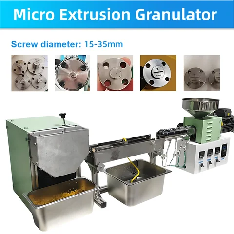 Micro Extrusion Granulator Plastic Modification Formula Laboratory Small Granulator Desktop 3D Printing Consumables Extruder