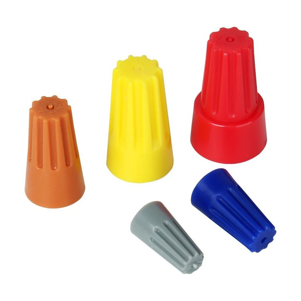 150pcs Spiral Wire Connectors Kit 5 Size Variants for 10 to 22 AWG Wires Suitable for Stereos Radios Lamps Fans
