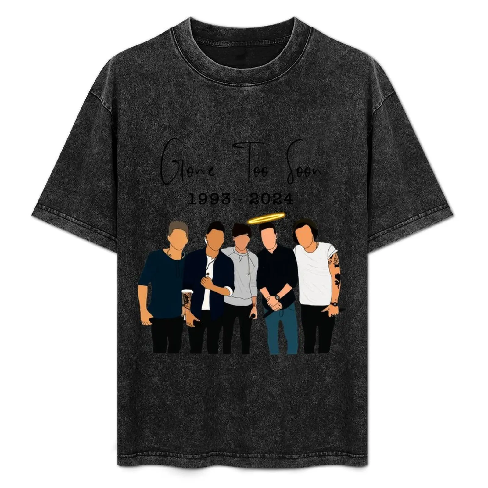 

gone too soon liam 2024 rip T-Shirt Active Wear Sports T-Shirt for Men
