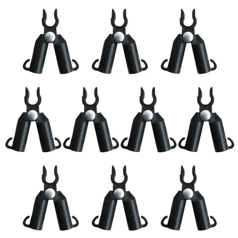 

Garden Stake Clips 10X Tomato Plant Supports Adjustable Support Connecting Parts Buckles For Gardening Lawn Moss Tomato