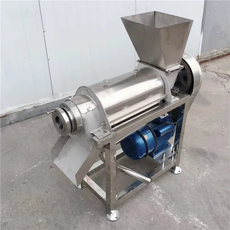 High Efficiency Industrial Screw Juicing Machine Fruit Vegetable Juice Extractor Equipment For Farm Workshop Customized