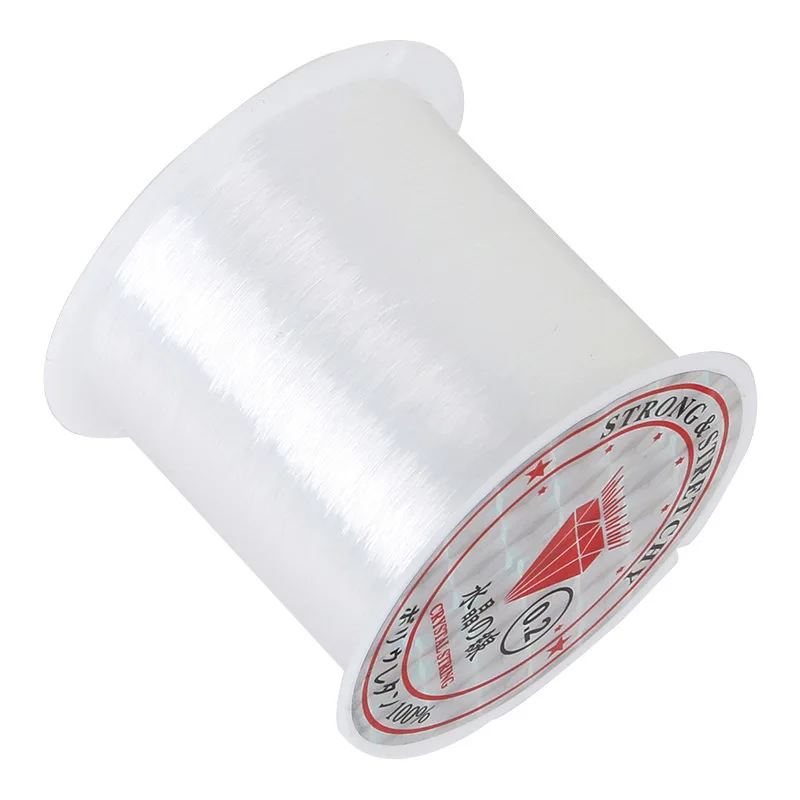 diy chains beading shiny beads clear no elastic shihing thread place 1 roll 0.25mm 0.3mm-0.7mm diy beading accessories