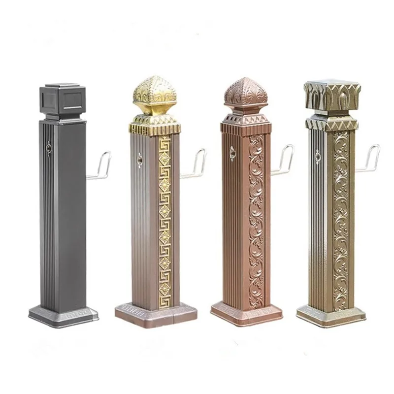 Tuqiu Antique Garden Faucet  Red Bronze Outdoor Faucet Black Outdoor Stand Faucet Outdoor Mixer Column Tap Single Cold