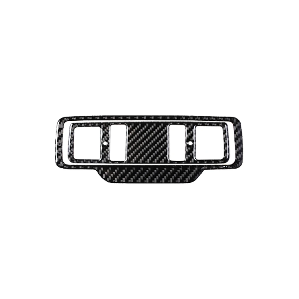 Car Reading Light Panel Black Stickers For Ford Mustang Mach-E 2021 2022 Carbon Fiber Cover Trim Interior Decoration Accessories