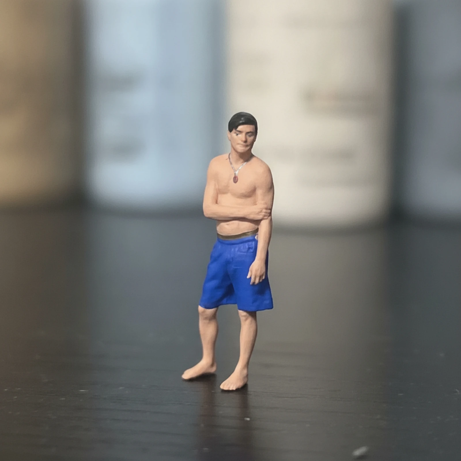 Miniature Human Figurine Detailed Standing Male Figure Model People Figures Realistic Mini People Figurines Compact