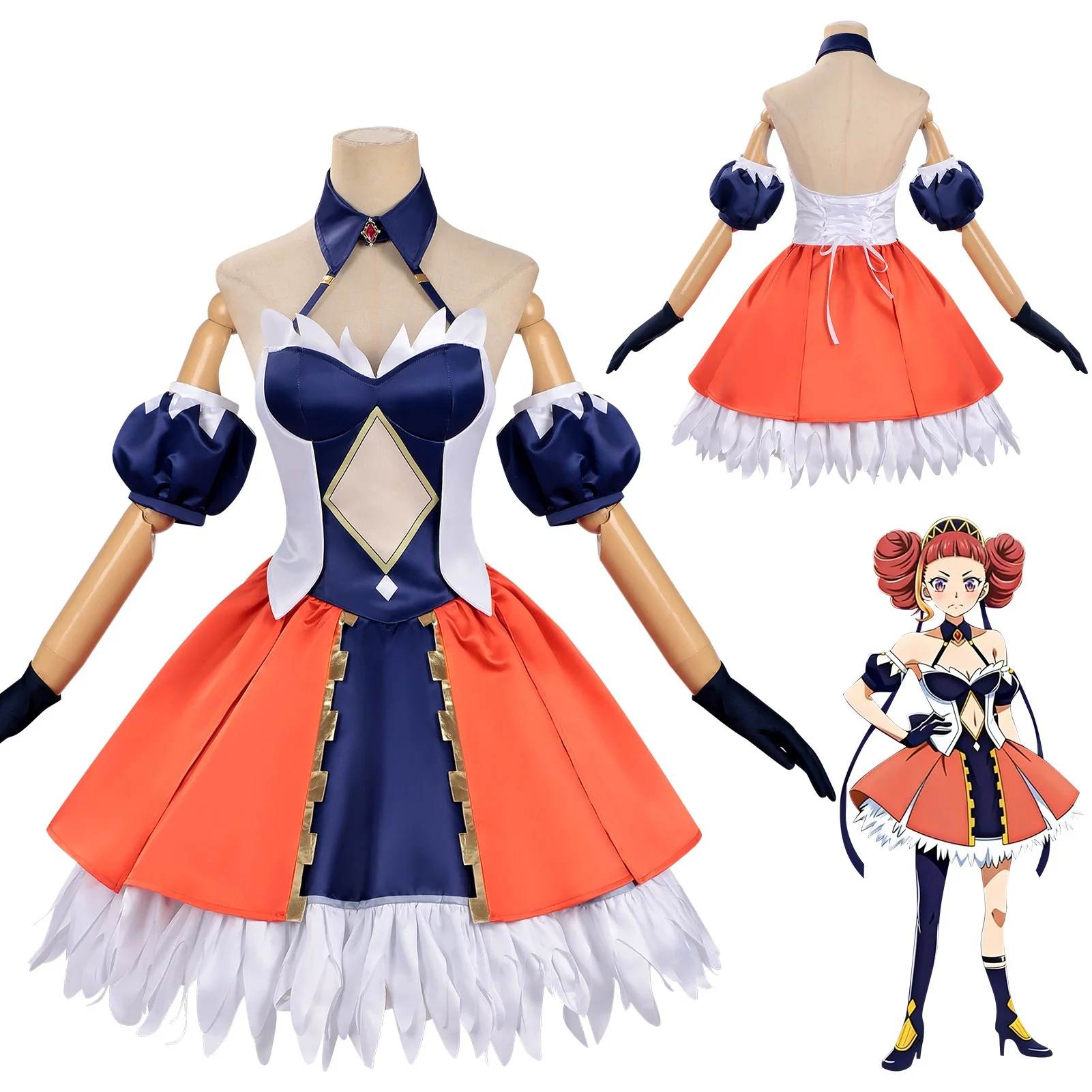 

Anime Record of Ragnarok alvitr Cosplay Costume Halloween Party Suit