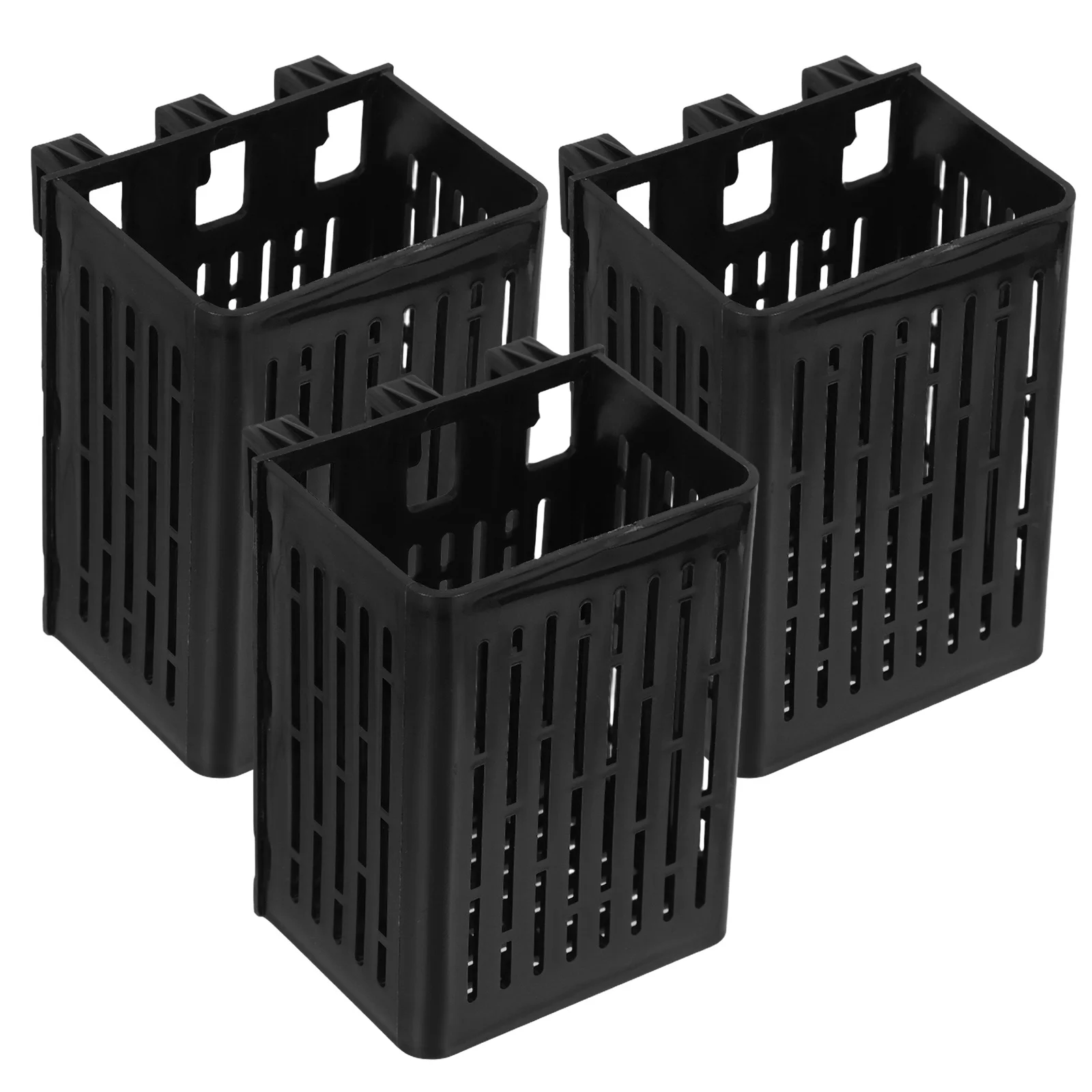 

Fish Tank Hydroponic Planting Basket Black Wall Mounted Holder Aquatic Plant Cup Aquarium Propagation Plant Pot