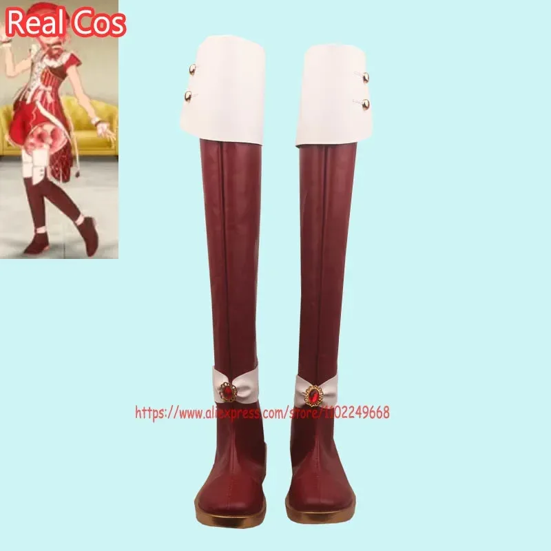 

RealCos Ensemble Stars 2, обувь для косплея Tori Himemiya, ботинки, аксессуары для костюма для косплея на Хэллоуин