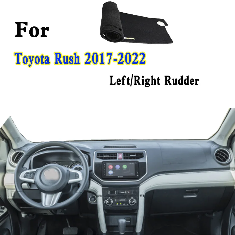 

For 2017-2022 Toyota Rush SA F800 SUV Dual VVTI V4 Car-Styling Dashmat Dashboard Cover Instrument Panel Insulation Sunscreen Pad